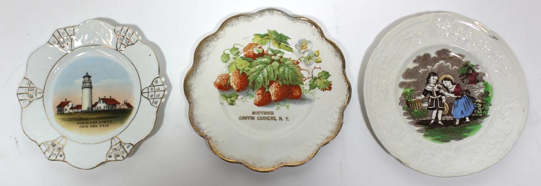 Collector's Lot of Staffordshire & Souvenir Plates (1 of 3)
