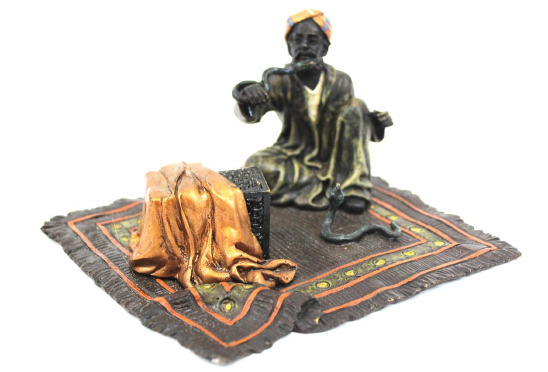 Vienna Bronze. The Snake Charmer. (1 of 4)