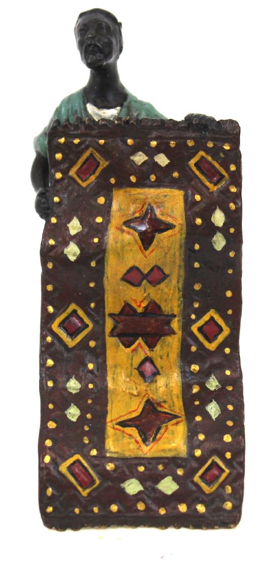 Vienna Bronze Figure.A Rug Merchant (1 of 2)