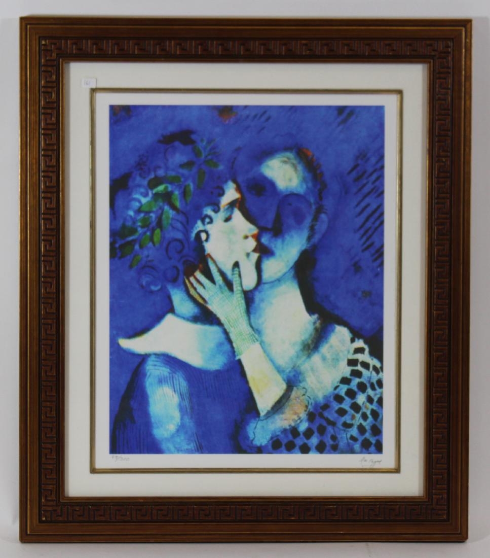 Sdg. Marc Chagall. Limited Edition Lithograph. (1 of 3)