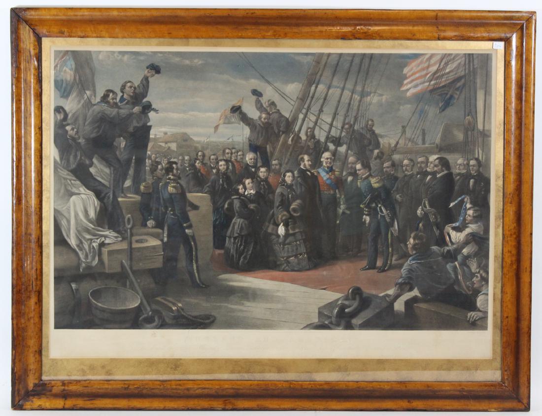 19th Century Hand Colored Engraving. (1 of 3)