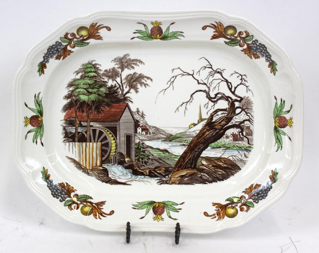 Copeland Spode Platter in the Fair Haven Pattern (1 of 2)