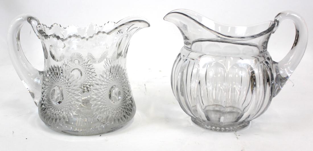 Heisey Pitcher. Sunburst Pattern& a Second (1 of 3)
