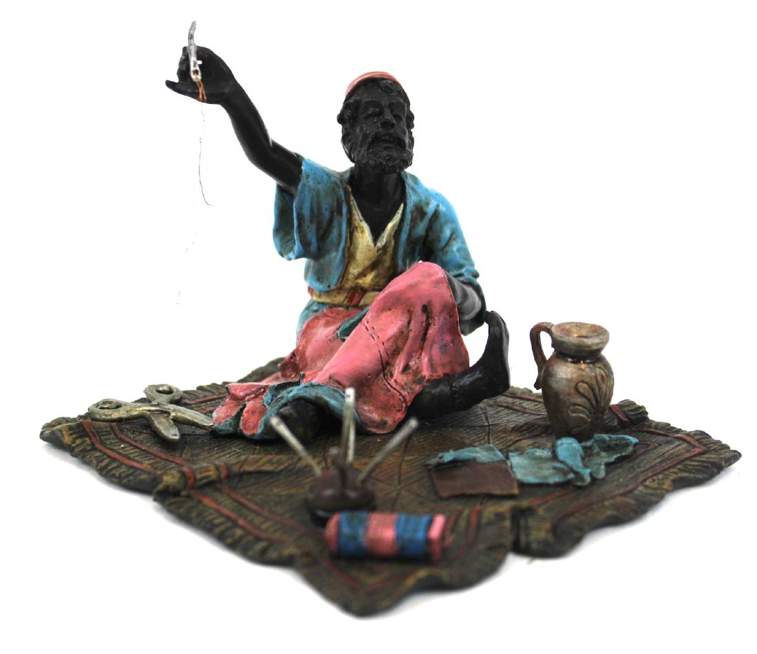 Vienna Bronze Tailor Figure (1 of 3)