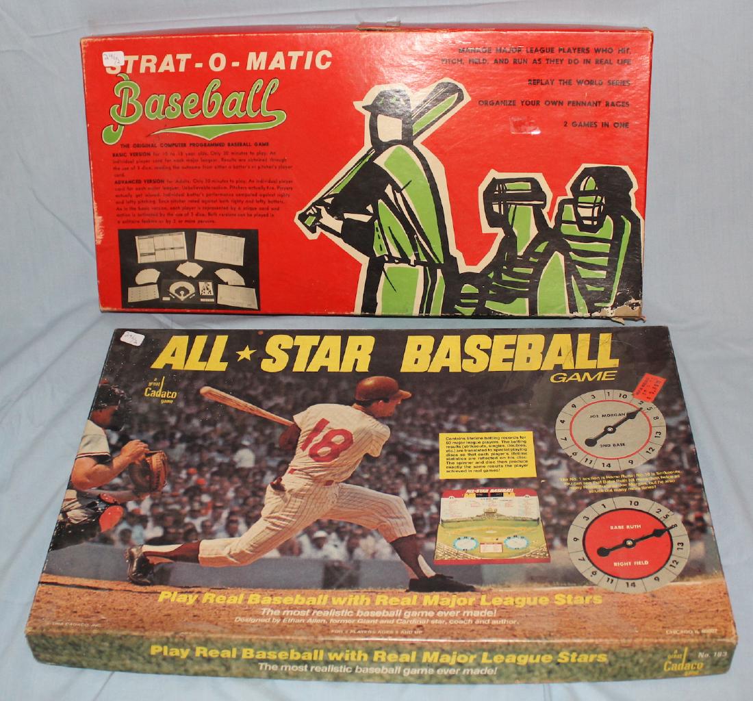 Baseball Board Games. All*Star  Baseball & a 2nd (1 of 3)