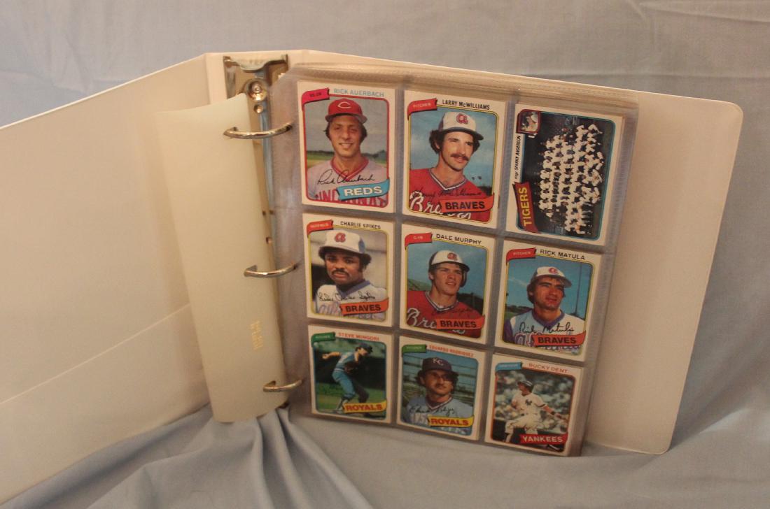 Baseball Card Album.  Approx. 180 cards in the lot. (1 of 4)