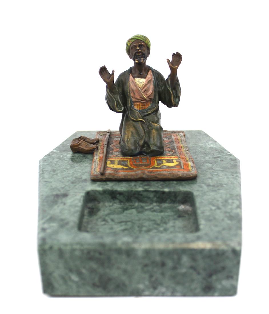 Vienna Bronze & Marble Desk Tray (1 of 4)