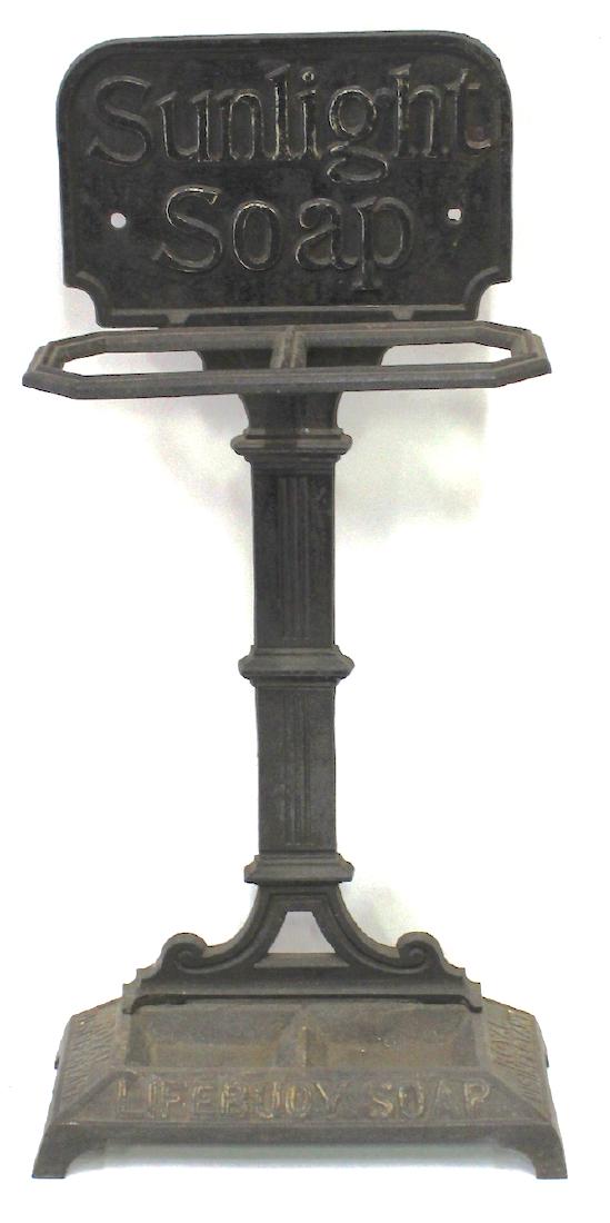 Sunlight Soap Cast Iron Advertising Stand (1 of 6)