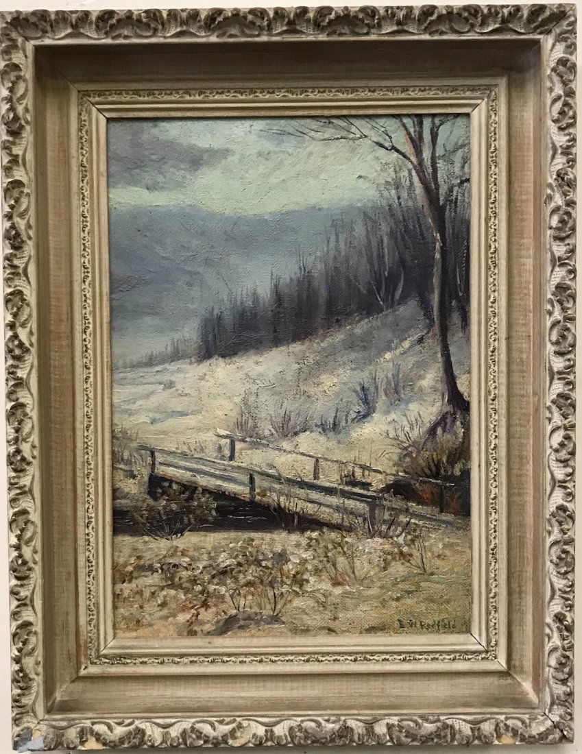 Edward Willis Redfield (Attr. to) Oil (1 of 3)