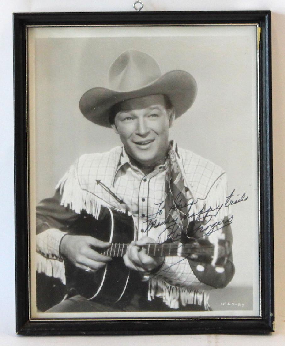 Roy Rogers Photograph Signed (1 of 2)