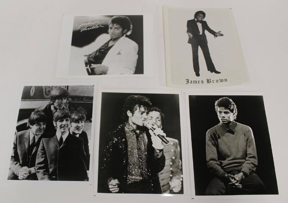 Musician Publicity Stills Inc. Michael Jackson(5): Jackson (3); The beatles; James Brown.