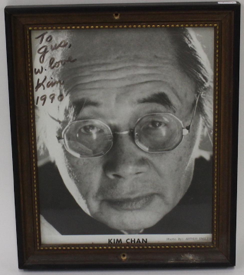 Arthur English Photo of Kim Chan. Signed (1 of 3)