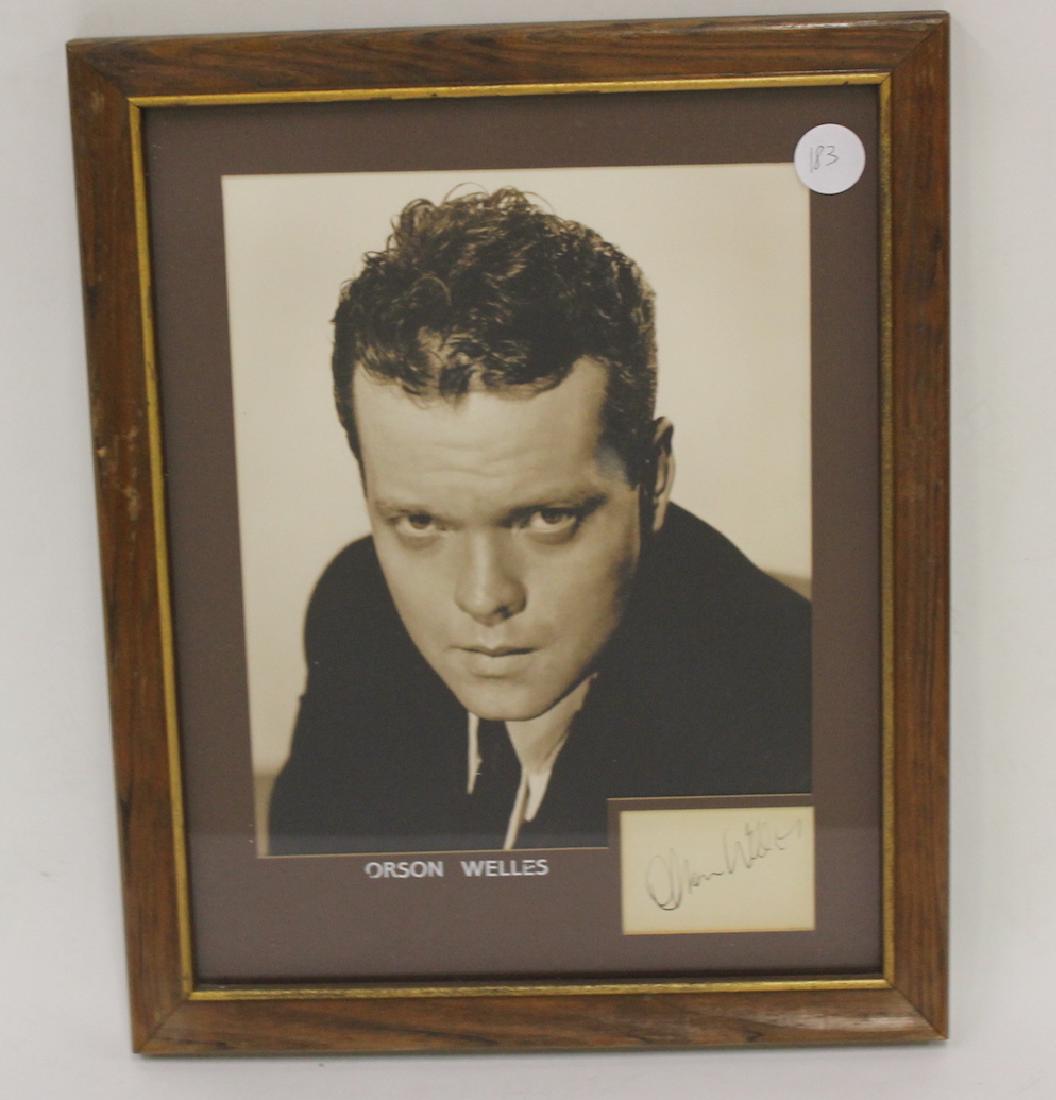 Orson Welles Photograph with Autograph (1 of 2)