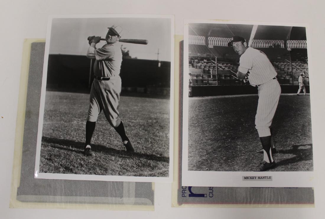 Mickey Mantle and Babe Ruth Photographs (1 of 3)