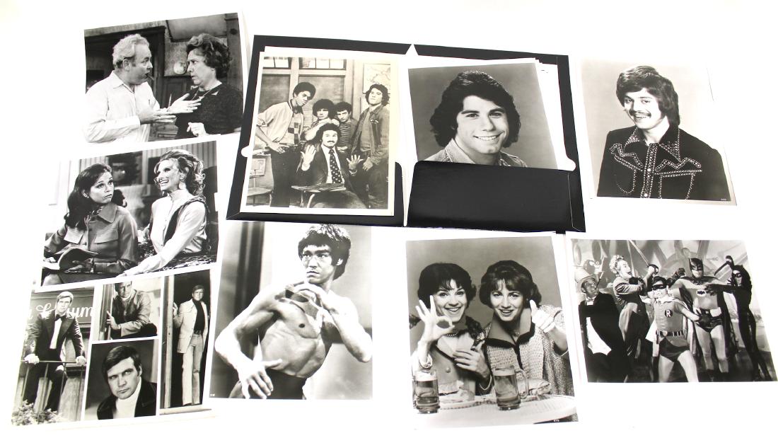 1970's TV Photographs. (Approx. 25) (1 of 1)