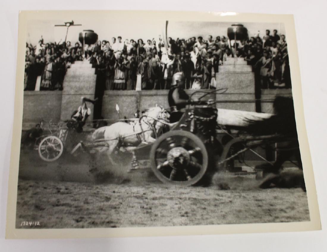 Vintage Ben Hur Movie Still with Publicity Snipe (1 of 1)