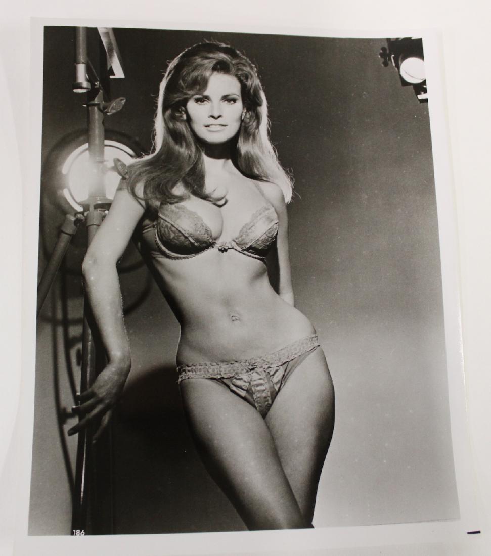 Hollywood Glamour Photogaphs (4): Esther Williams ; Natalie Wood (2); Raquel Welch 8 x 10