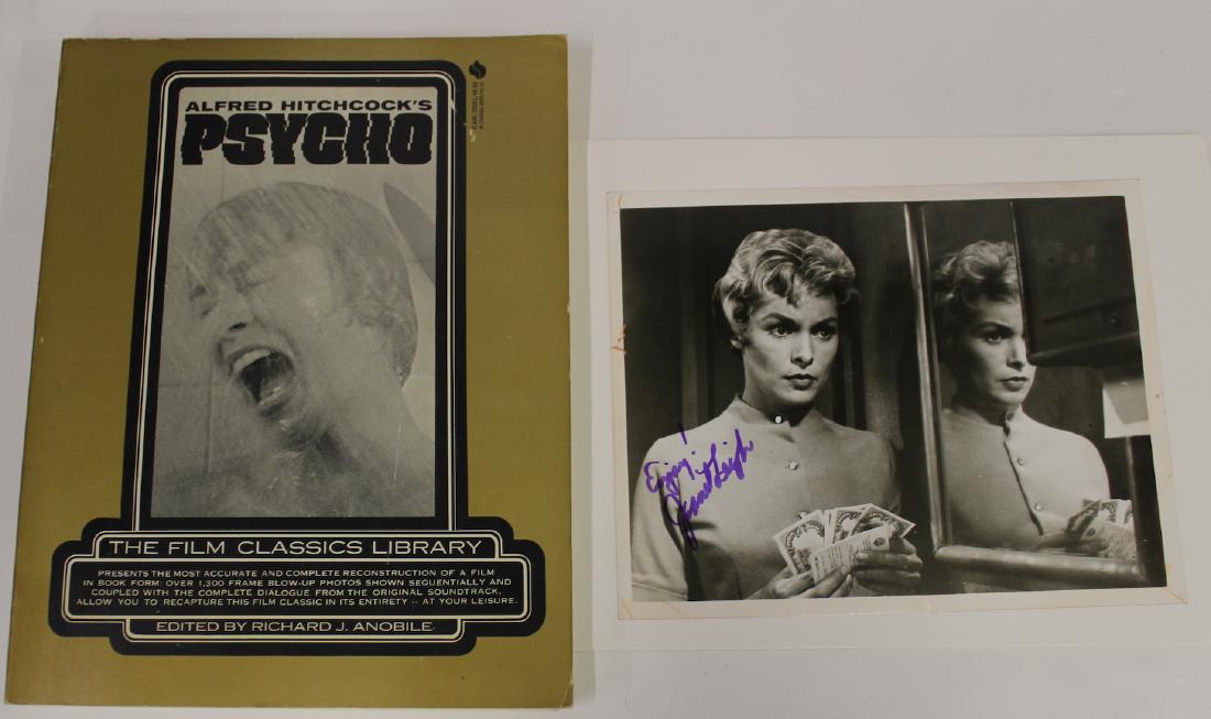 Janet Leigh Signed Photogrph with Psycho (1 of 4)