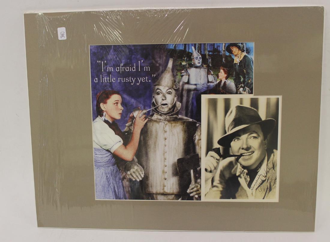 Jack Haley Autograph on Photo in Wizard of Oz Montageæ (1 of 3)