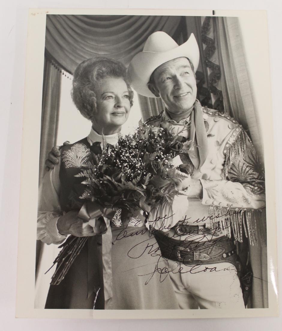 Roy Rogers Dale Evans Autographed Photographæ (1 of 1)