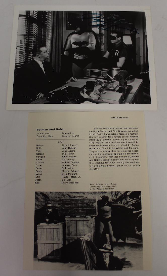 Johnny Duncan "Robin" Signed Photographæ (1 of 3)