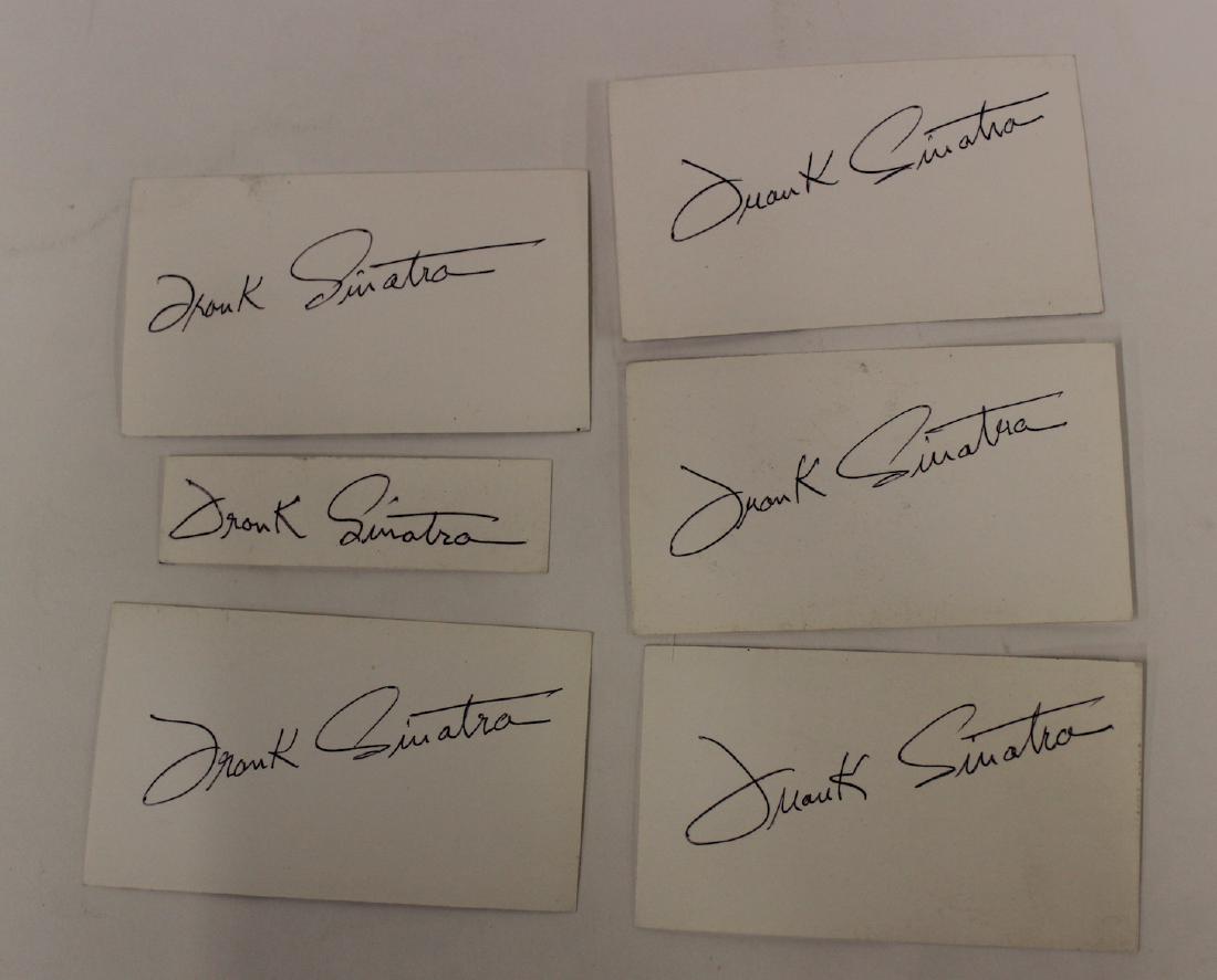 Frank Sinatra Autographs (6) (1 of 1)
