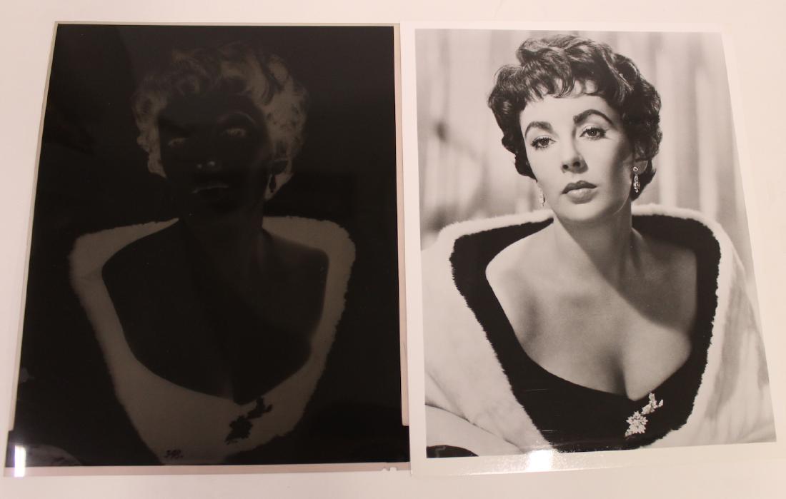 Elizabeth Taylor Photograph and Negative (1 of 2)