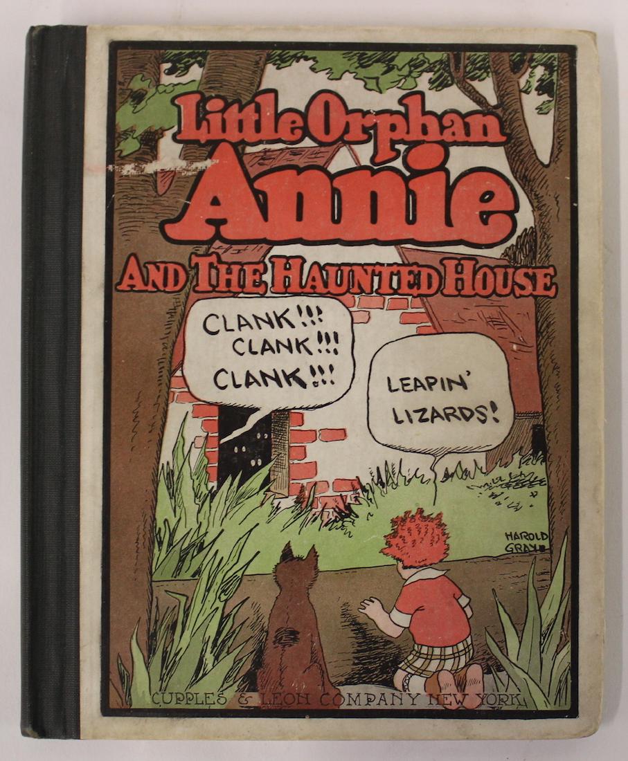 Gray, Harold. Little Orphan Annie 1928: Little Orphan Annie and The Haunted House. Cupples & Leon Company New York Copyright by The Chicago Tribune. Good well kept condtiion.