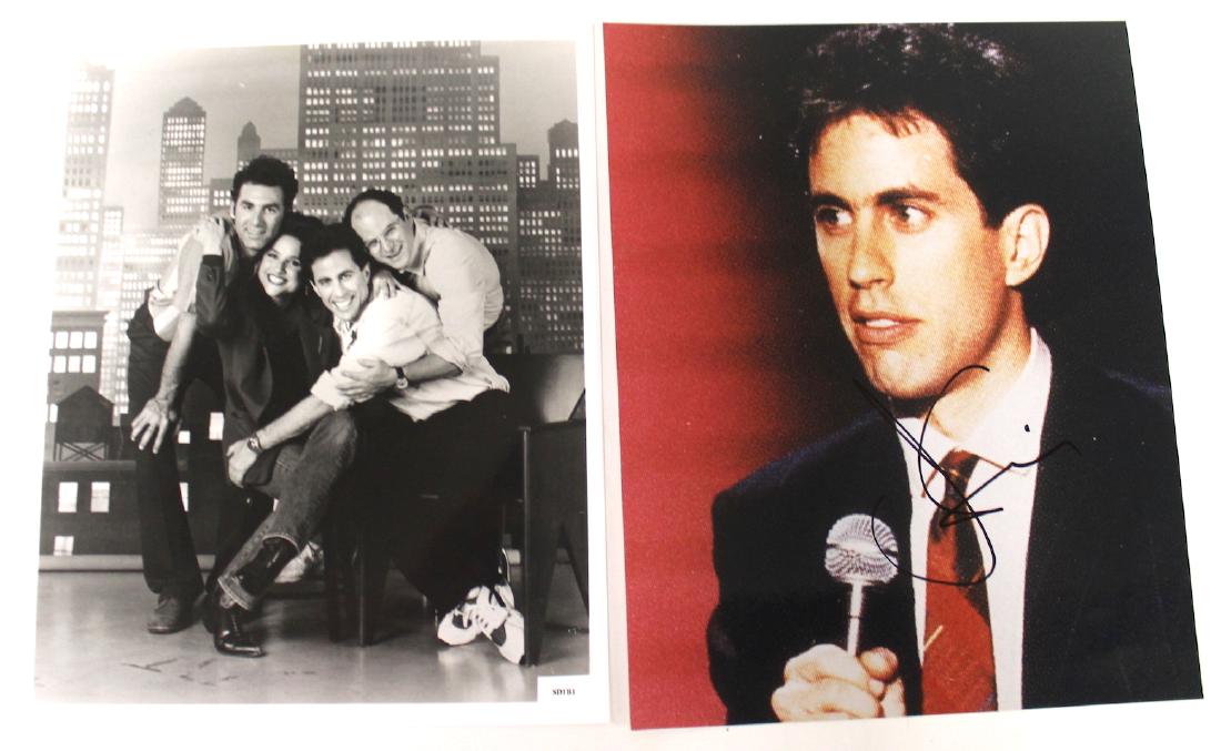Jerry Seinfeld Signed Photograph and a Second (1 of 3)
