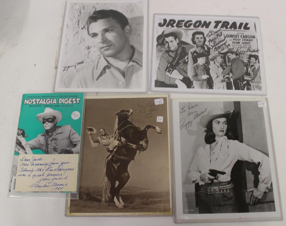 Western Autographs inc.Clayton Moore (5) (1 of 5)