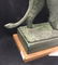 Pr. Bronze Lion Figural Bookends Sgd. - 9