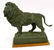 Pr. Bronze Lion Figural Bookends Sgd. - 3