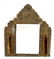 Victorian Gentleman's Brass Mirror