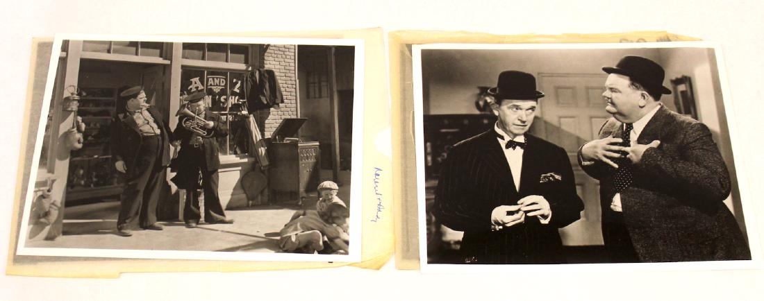 Laurel & Hardy Mixed Lot. Photos & Negatives (7) (1 of 5)