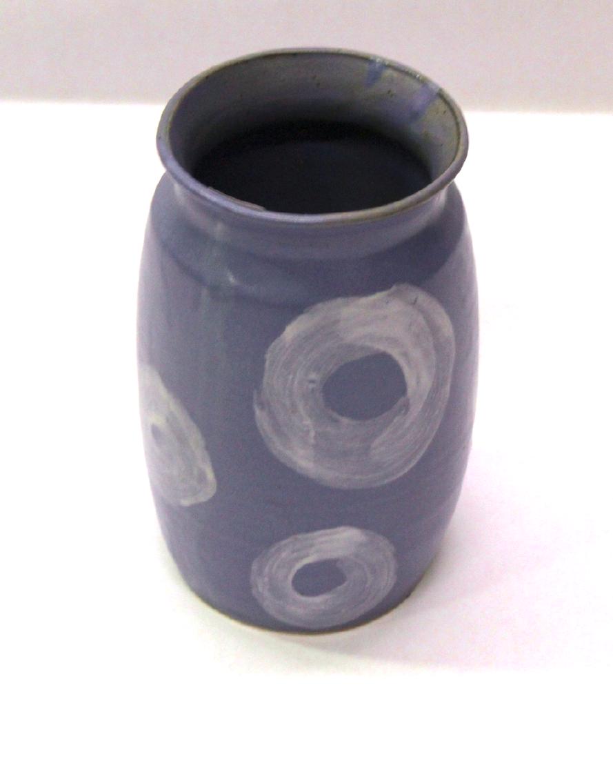 MCM Studio Pottery Vase. (1 of 4)