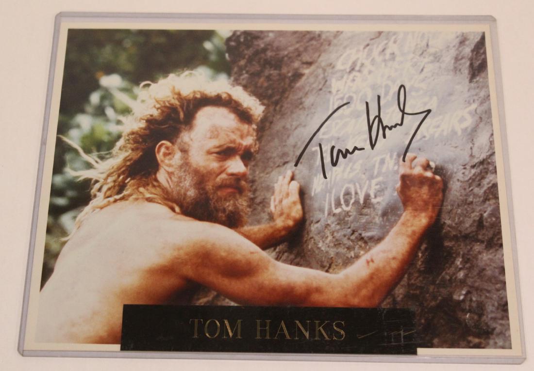 Autographed Tom Hanks Photograph (1 of 2)