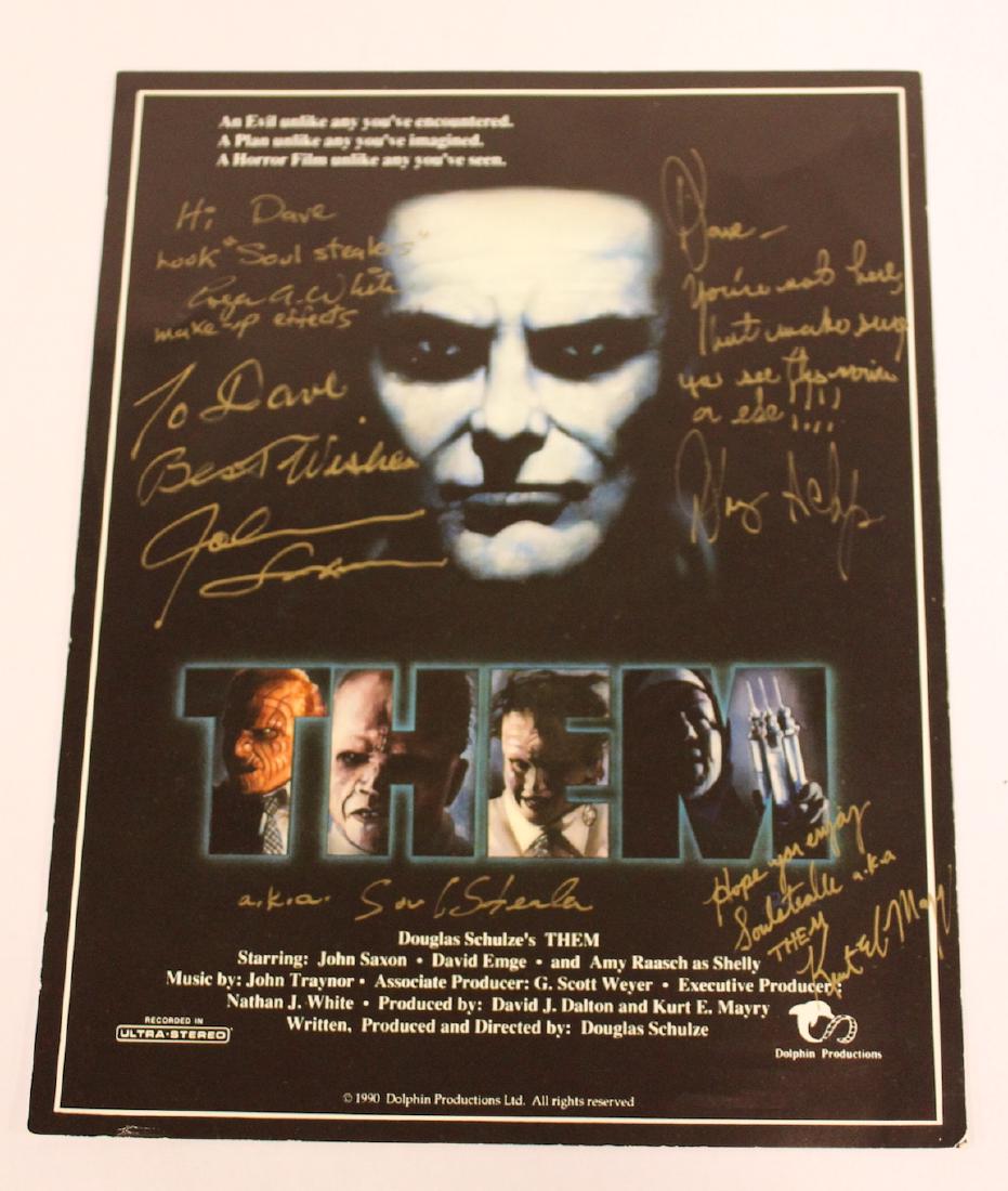 Them Advertisiement Autographed (1 of 6)