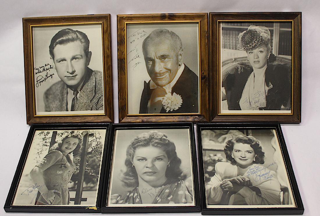 Autographed Photographs inc. Lloyd Bridges. (6) (1 of 9)