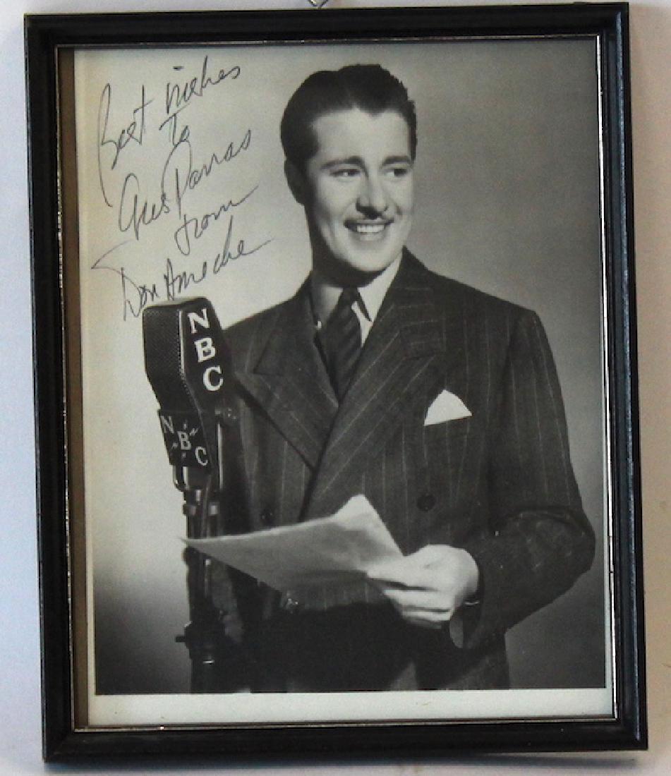 Don Ameche Photograph. Signed (1 of 2)