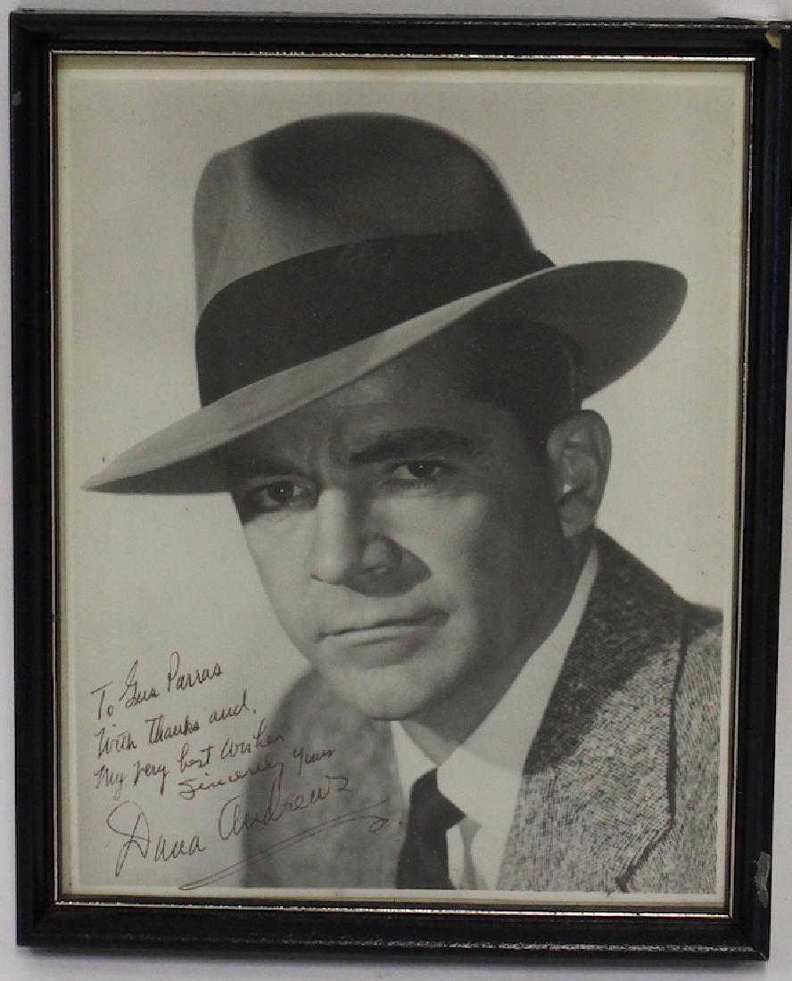 Dana Andrews Signed Photograph (1 of 2)