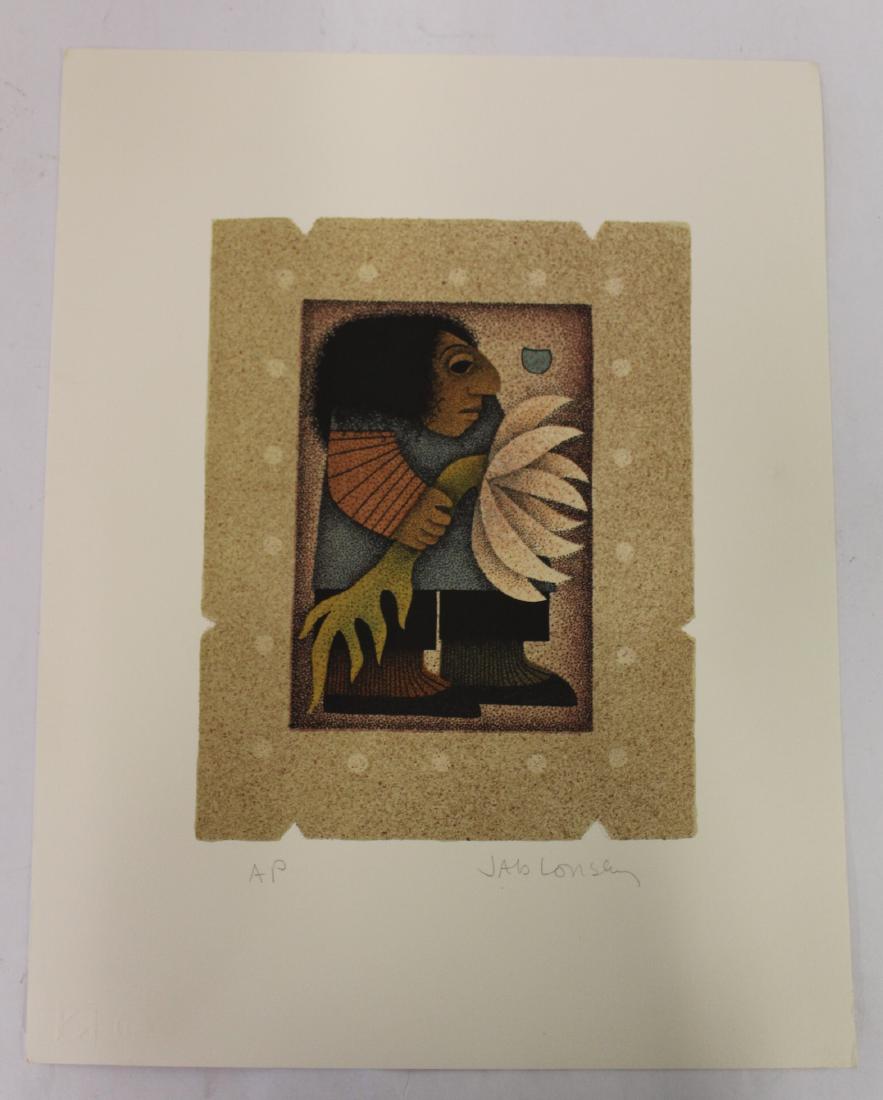 Jablonsky, Carol. Artist Proof. Lithograph. (1 of 3)