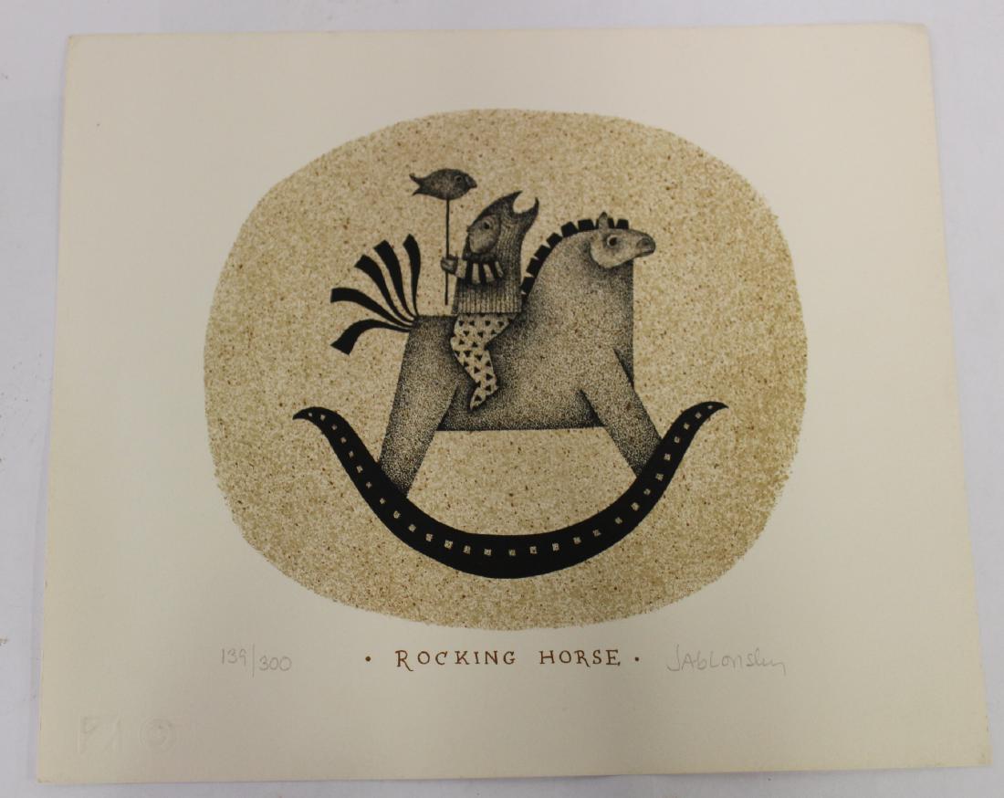 Jablonsky, Carol. Ltd. Ed. Lithograph. Sgd. (1 of 3)