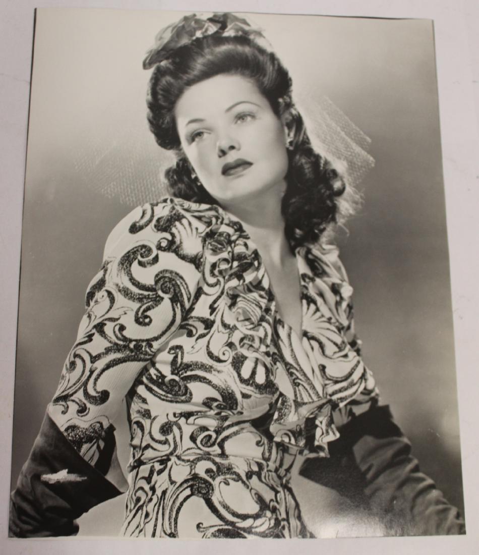Gene Tierney Oversized Glamour Photograph (1 of 2)