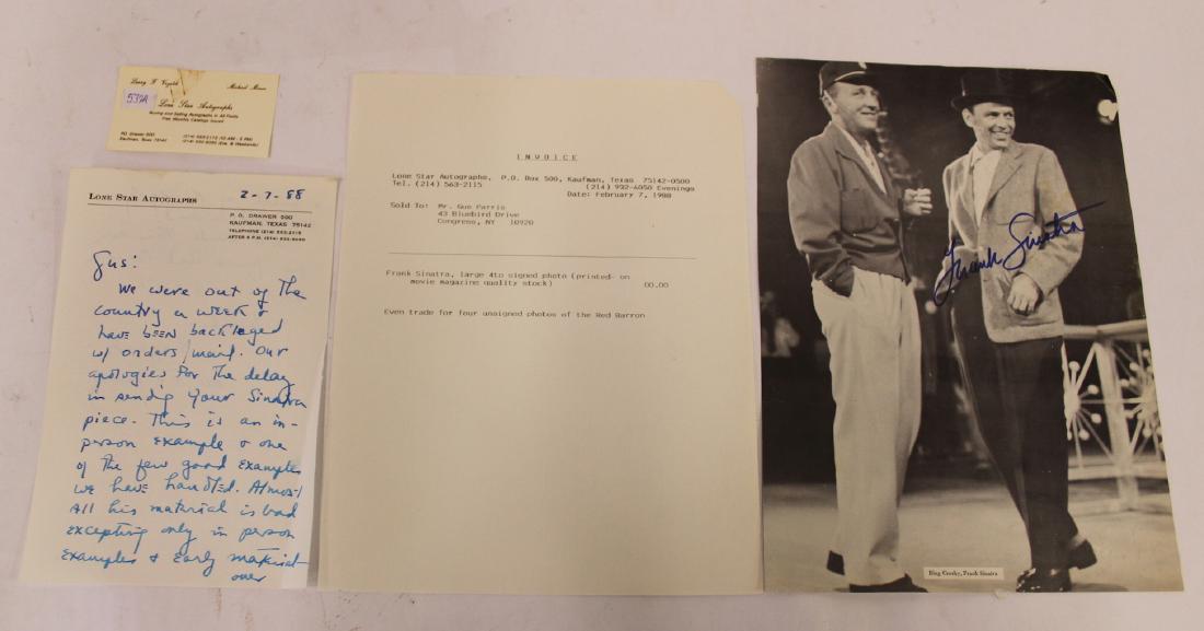 Frank Sinatra Autograph in Ink (1 of 6)