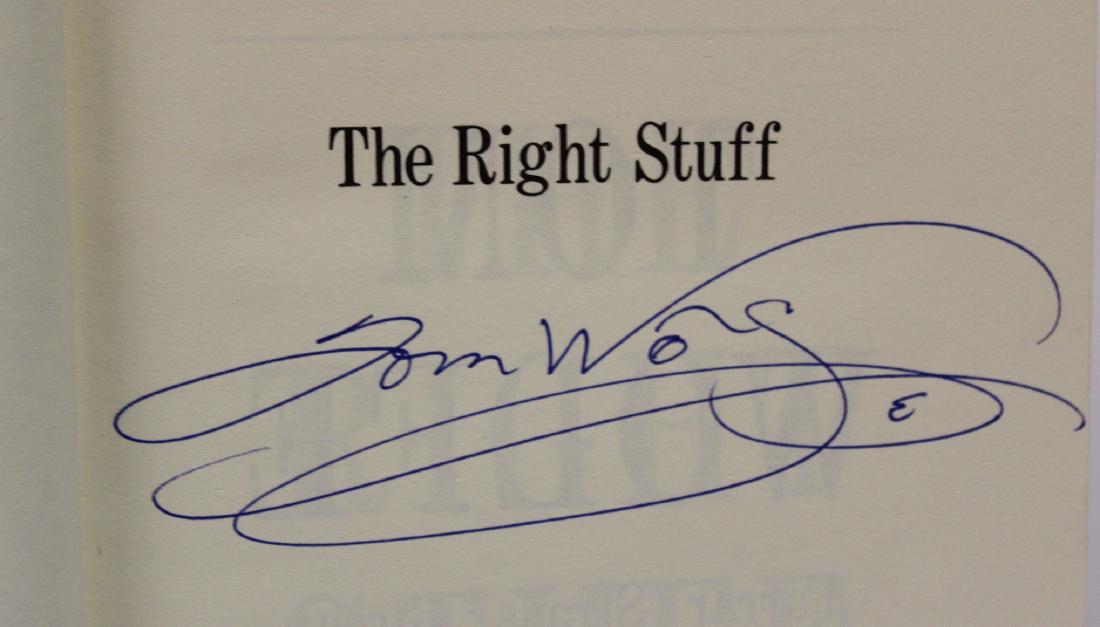 Tom Wolfe. Signed Copy of The Right Stuff (1 of 4)