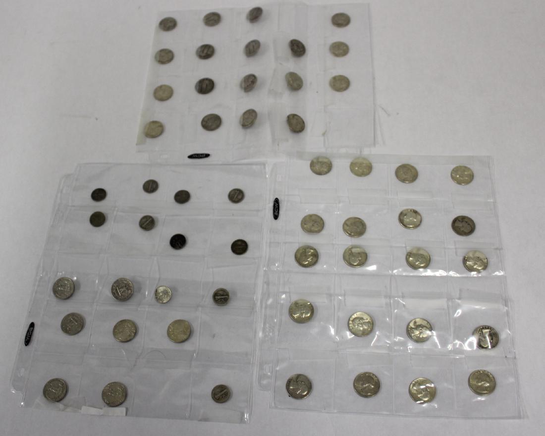 Silver Quarters (45) and Silver Dimes (11) (1 of 4)