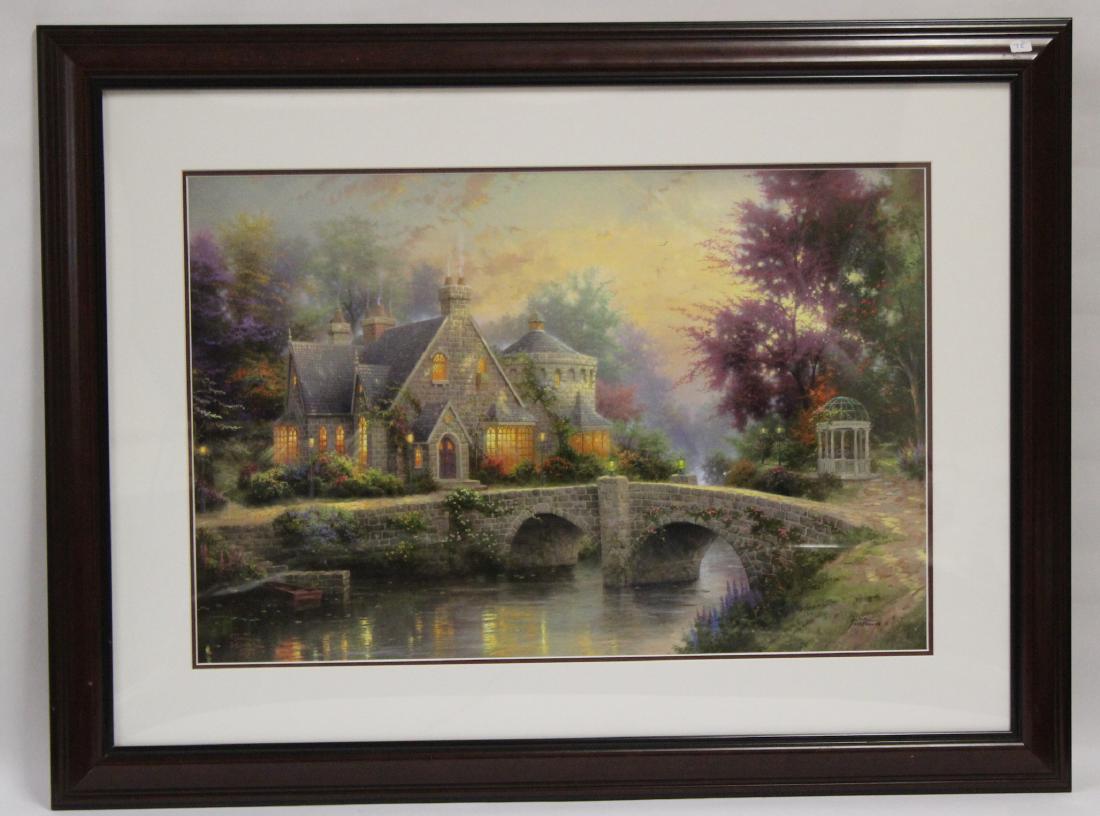 Thomas Kinkade. Ltd. Ed. Lithograph. Signed (1 of 4)
