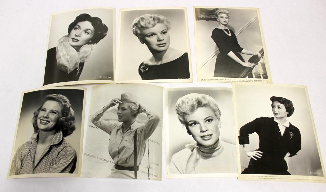Betsy Palmer. Lili Palmer Photographs (7): Some with back stamps and date stamps. 8 x 10 and 5 x 7
