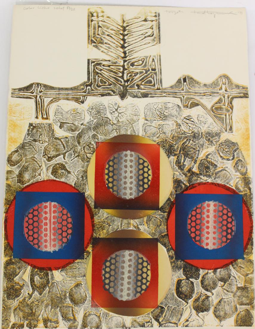 Tadeus Lapinski. Ltd. Ed. Litho. Signed. (1 of 3)