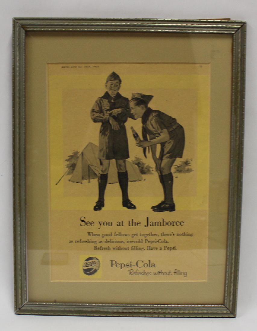 Boy Scout Pepsi Cola Ad for Boys Life 1953 (1 of 2)